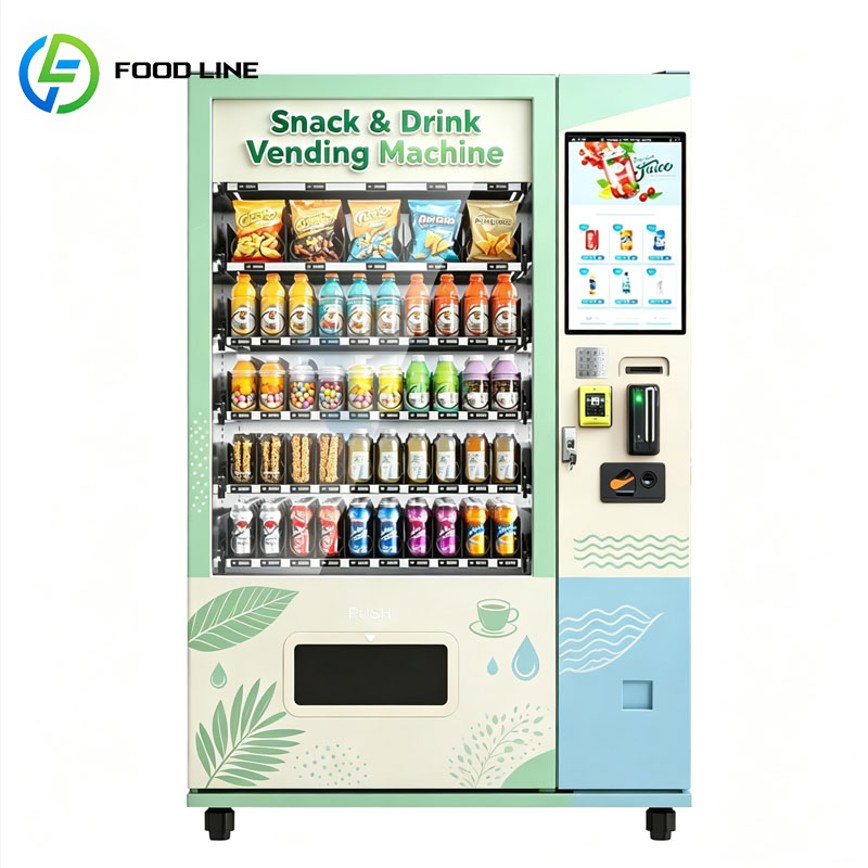 Food Drink Snacks - スナック自動販売機 スマート自動キャンディ・食品・飲料ディスペンサー 冷蔵セルフサービス事業 カスタマイズ可能