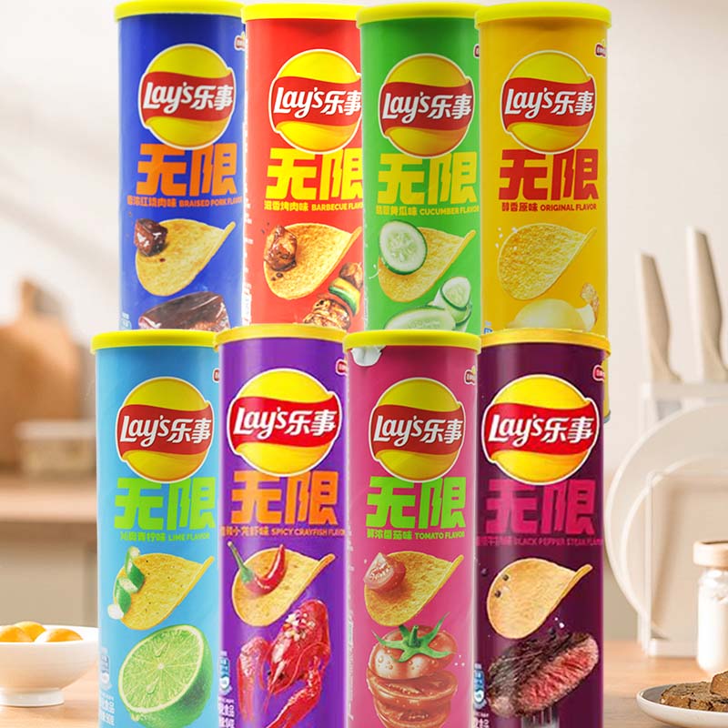 Food Snacks Chips - レイズ ポテトチップス 3.18オンス(90g)*3本 レジャー、テレビ鑑賞、食欲満足、オフィスでのおやつに