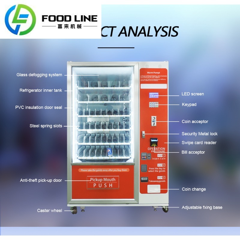 カスタマイズ可能な工場製カスタムスナックとドリンクのフードコ - Food Drink Snacks のレビューと価格