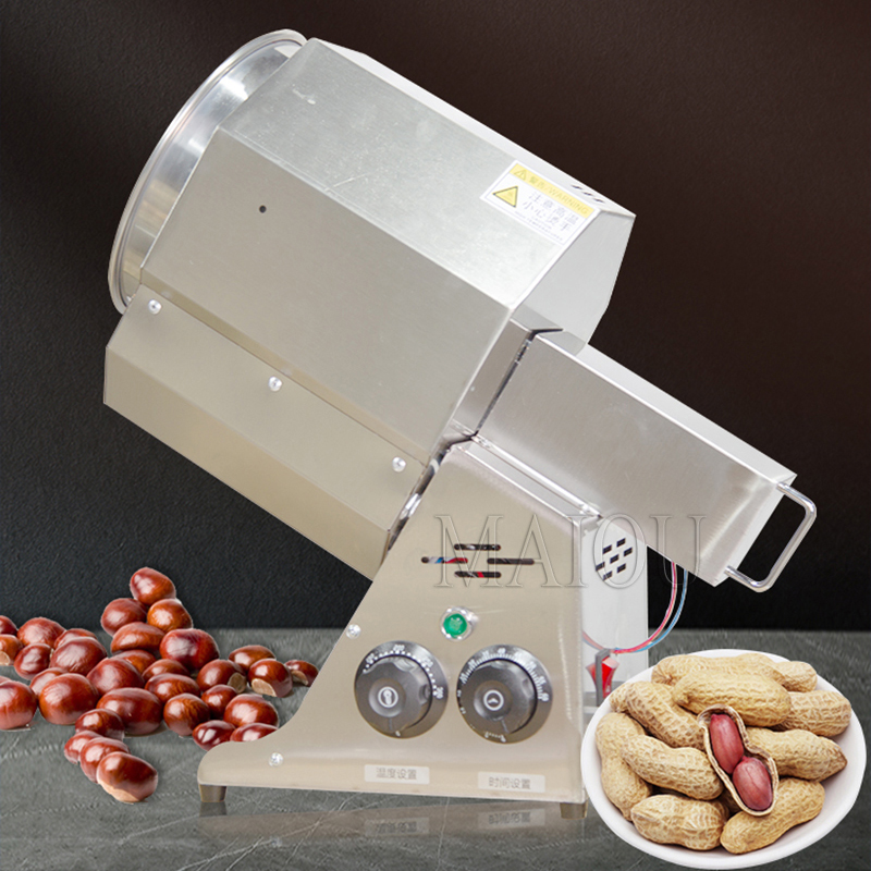 ステンレス製電気式1500Wナッツロースター、栗、コーヒー豆 - Roasted Nut Mix のレビューと価格