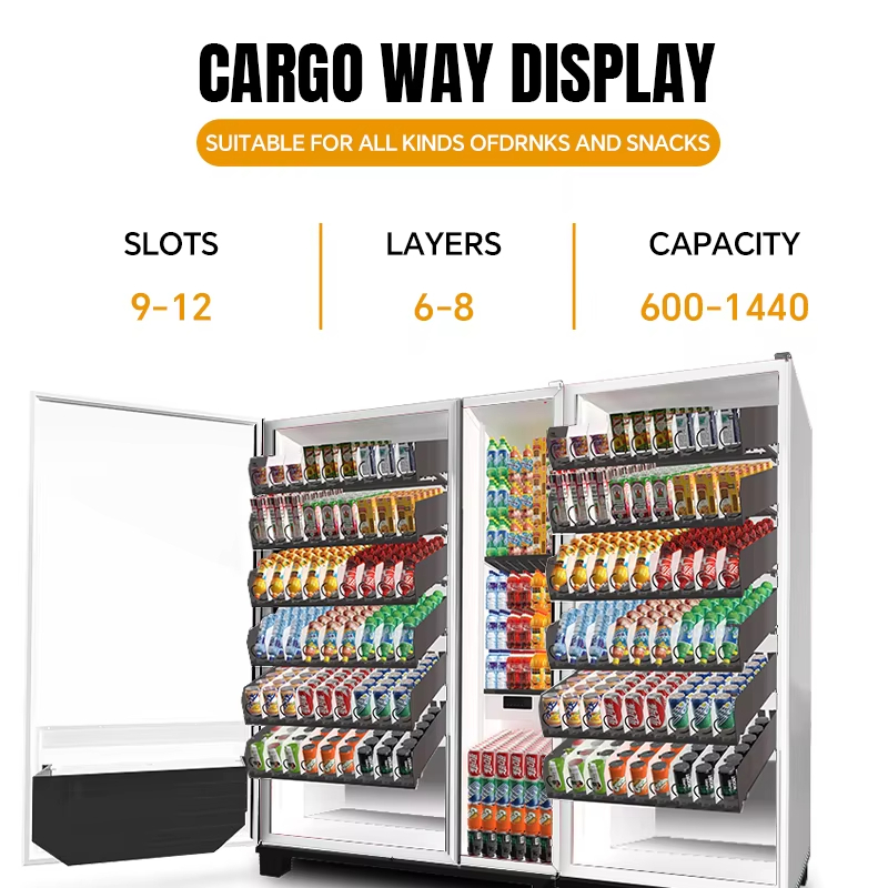自動冷蔵飲料販売機スマート飲料スナック食品ディスペンサー商業 - Food Drink Snacks のレビューと価格