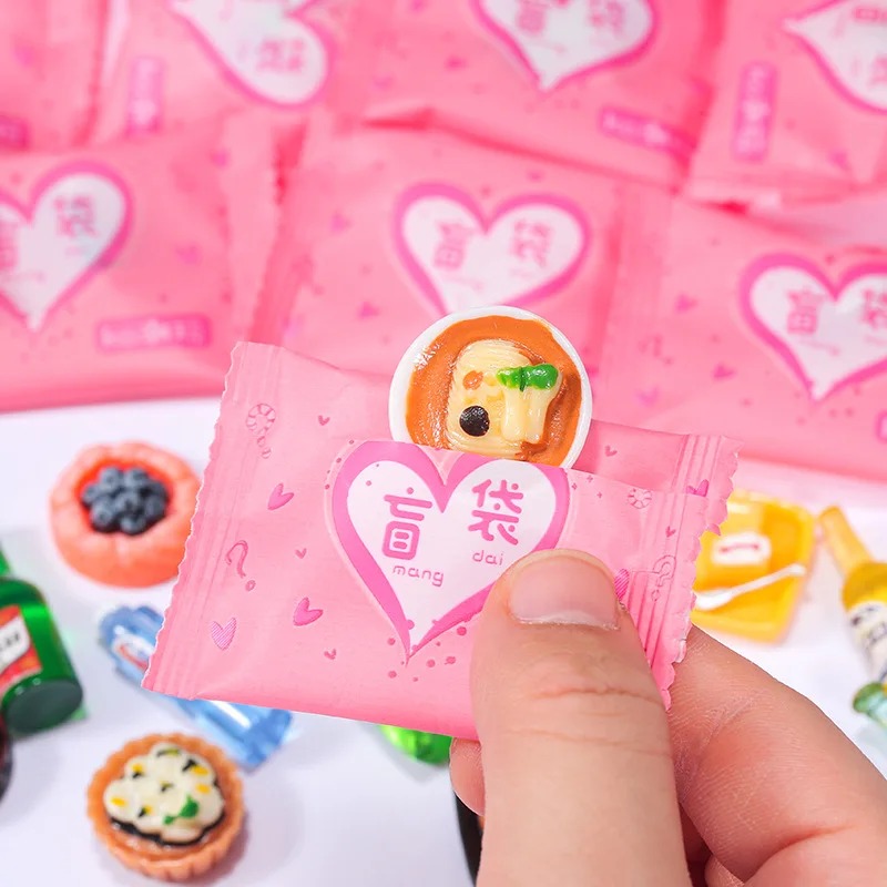ランダムスタイルバッグミニチュア食品玩具ミニモデルおもちゃシ - Food Drink Snacks のレビューと価格